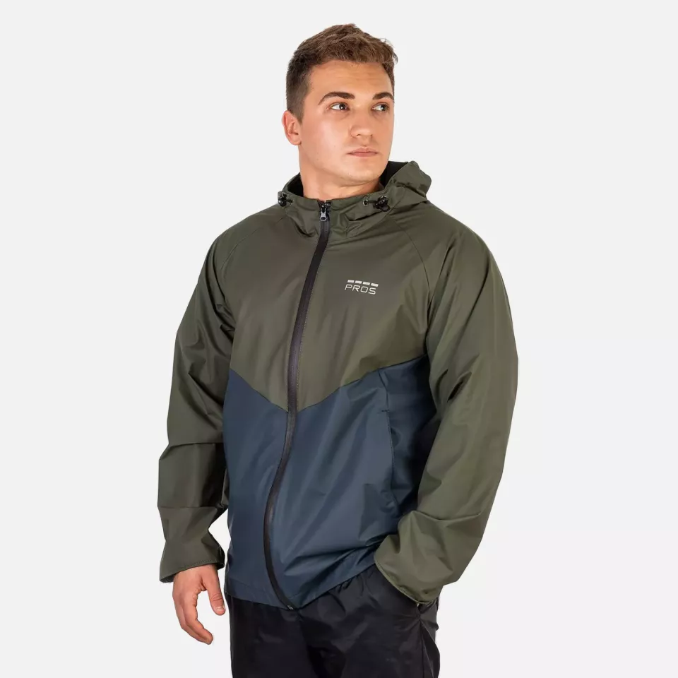 PROS 726, Sport Jacket, Green/Black, image 2, gallery thumbnail