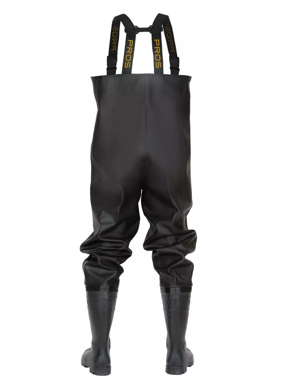PROS SBA01B, Chest Waders, Black, image 2, gallery thumbnail
