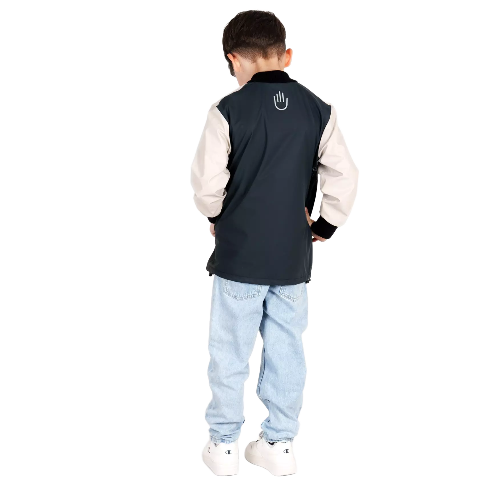 PROS 717, Sport Jacket, Navy/Light Sand, image 2