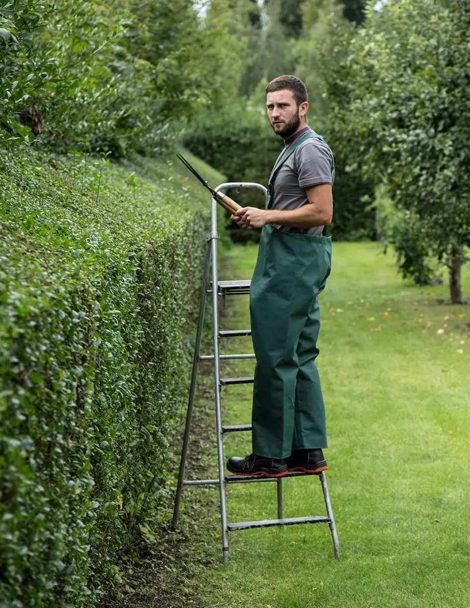 PROS 001, Bibpants, Green, image 8, gallery thumbnail