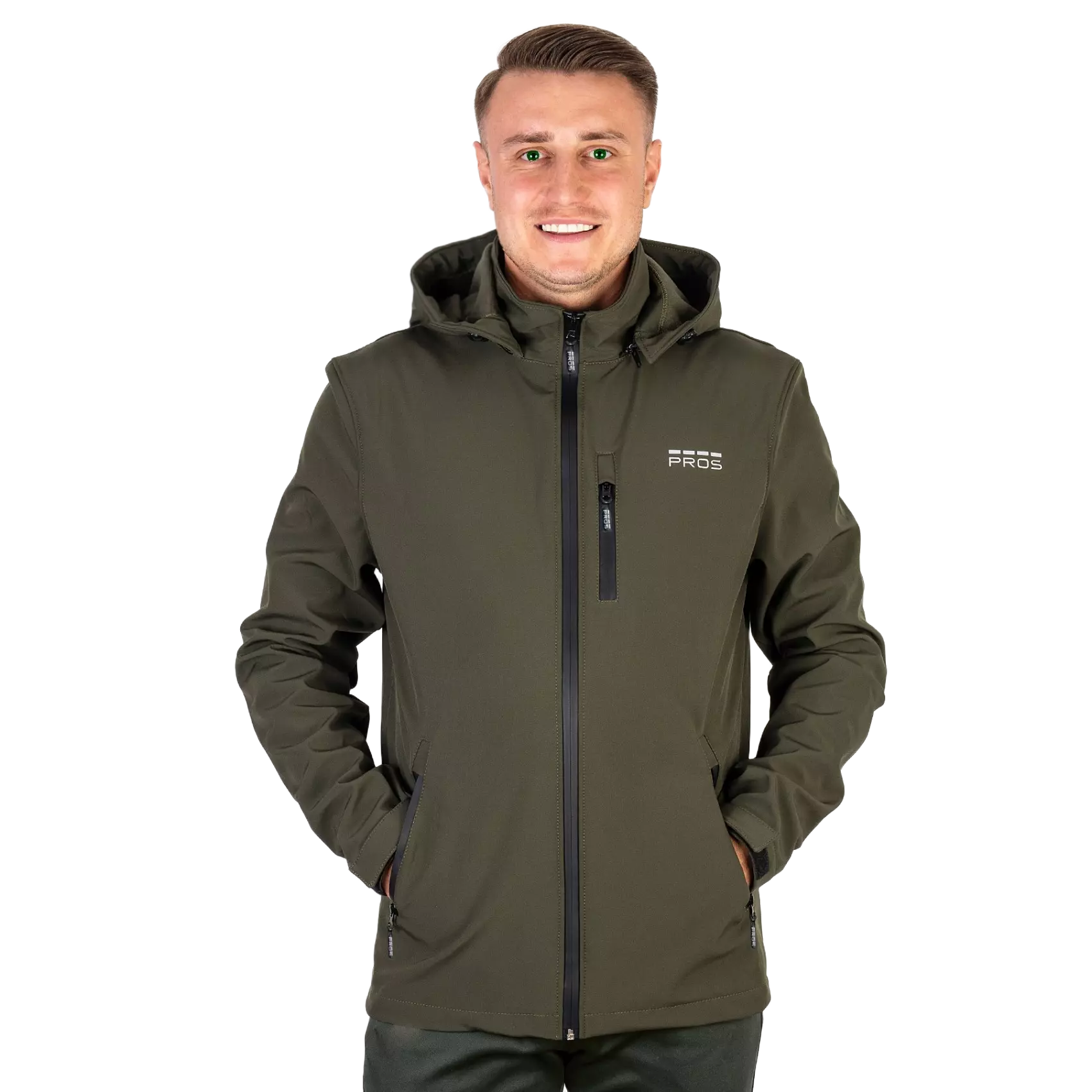 PROS 729, Sport Softshell-Jacke, Grün, image 1