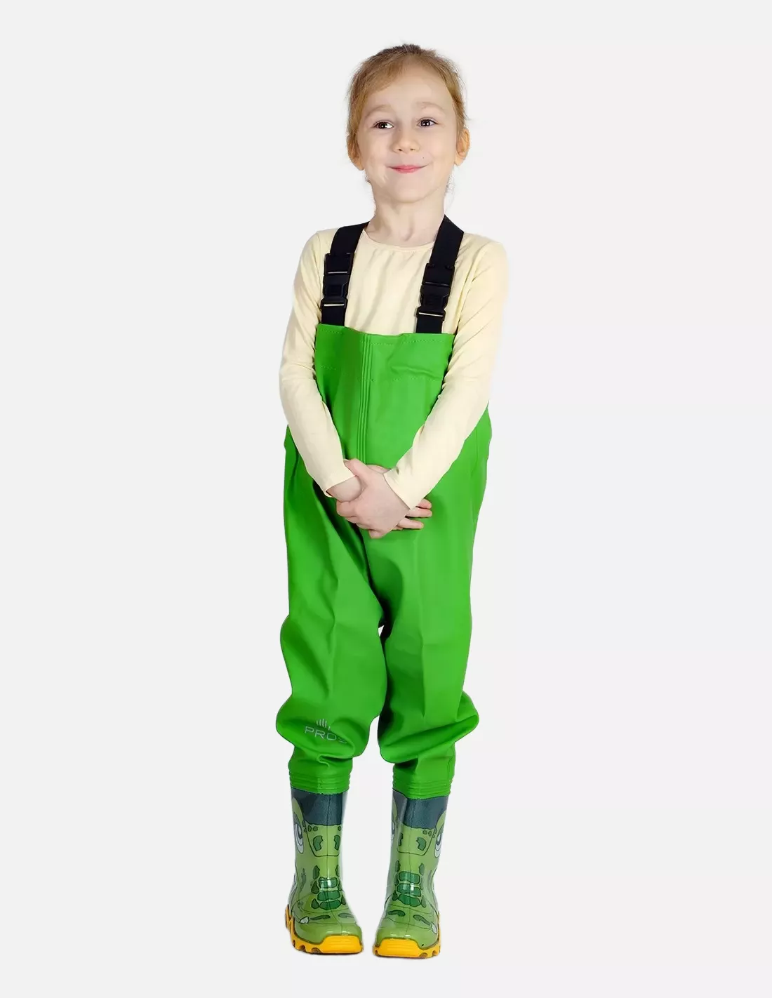 PROS SB06, Kids Chest Waders, Light Green, image 8