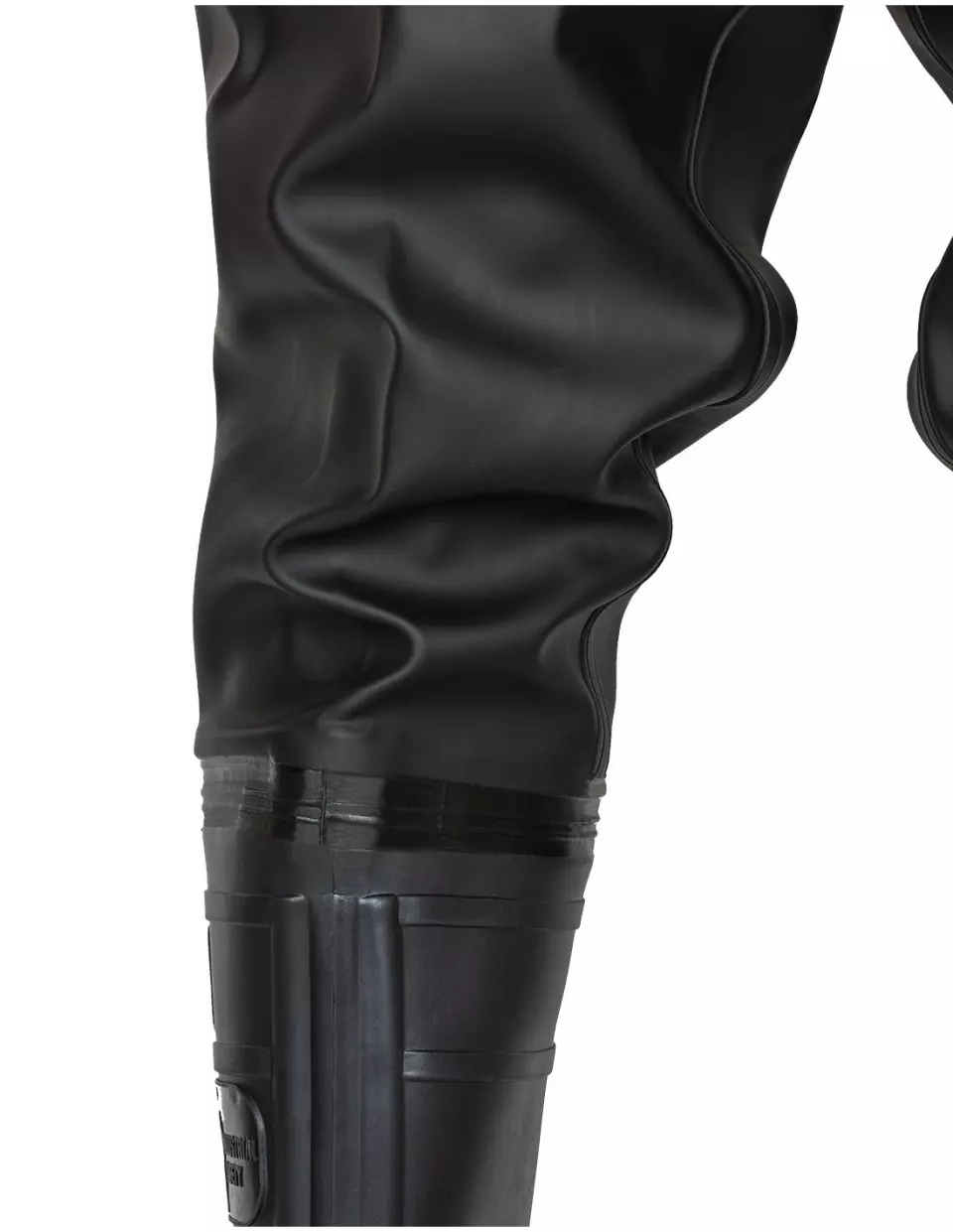 PROS WRA02B, Thigh Waders, Black, image 4, gallery thumbnail