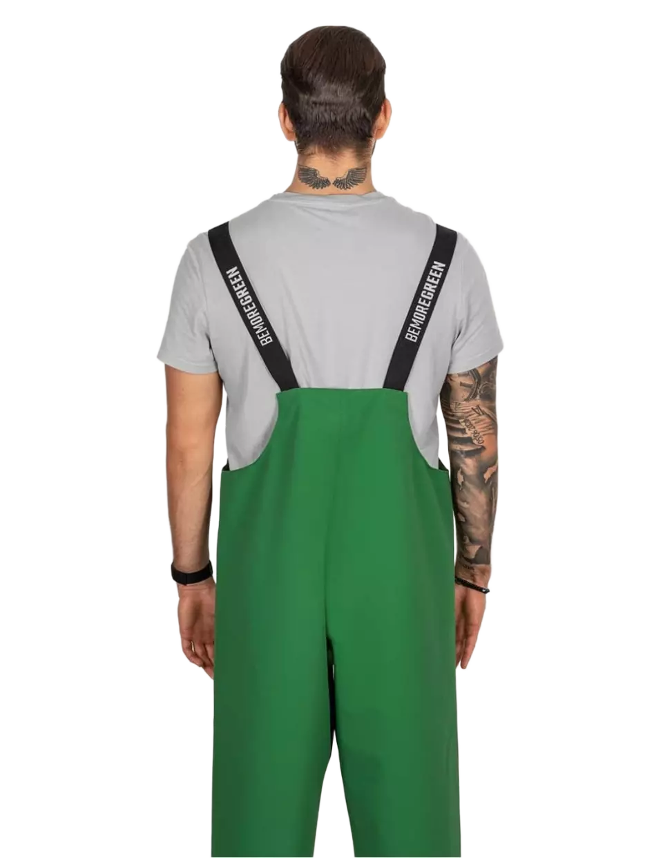 BeMoreGreen 904, Bibpants, Green, image 2, gallery thumbnail