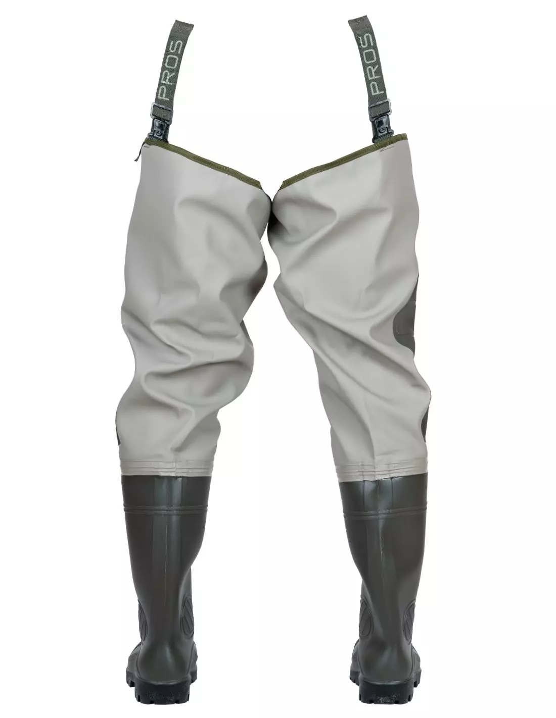 PROS WRP02, Thigh Waders, Light Olive, image 2