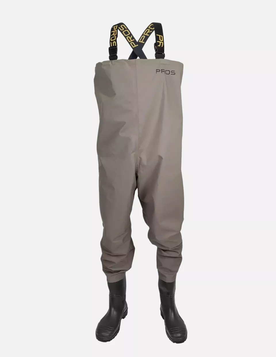 PROS SB04-AC, Air Carp Chest Waders, Light Beige, image 1, gallery thumbnail