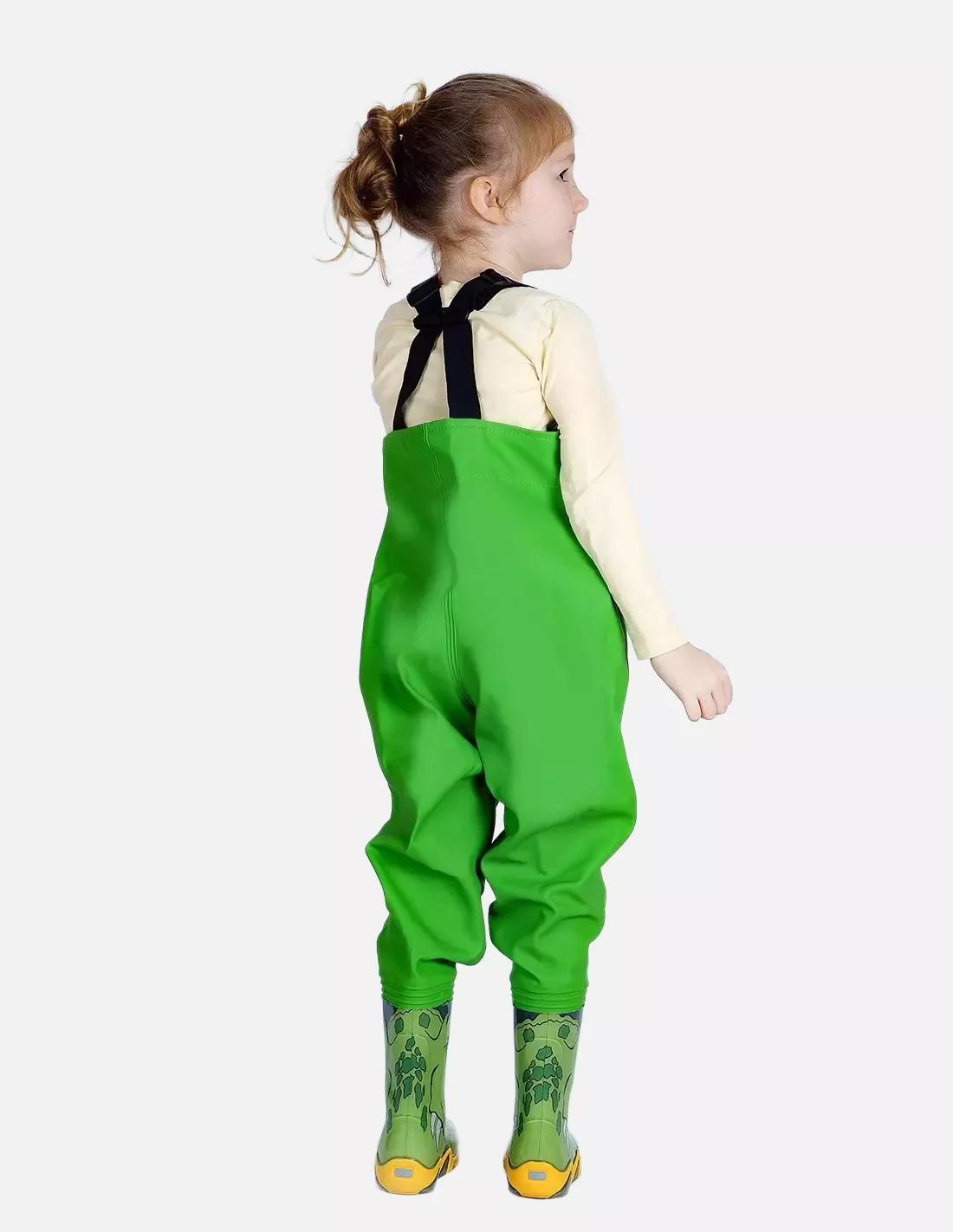 PROS SB06, Kids Chest Waders, Light Green, image 10
