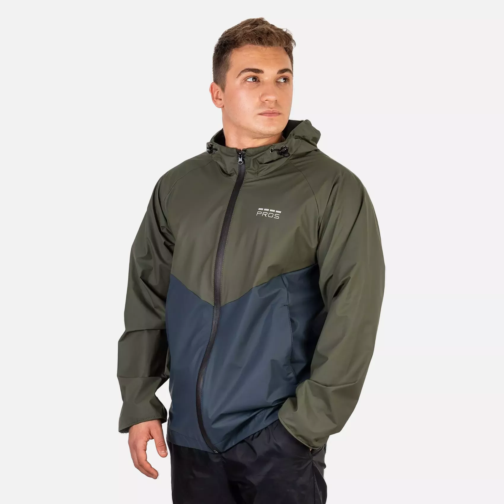 PROS 726, Sport Jacket, Green/Black, image 2