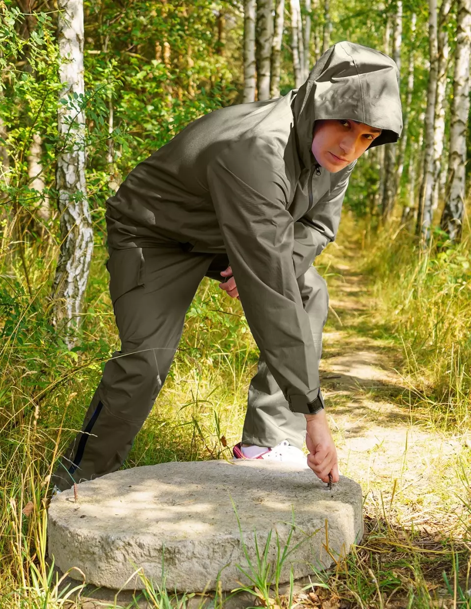 PROS 288, Trousers, Green, image 8, gallery thumbnail