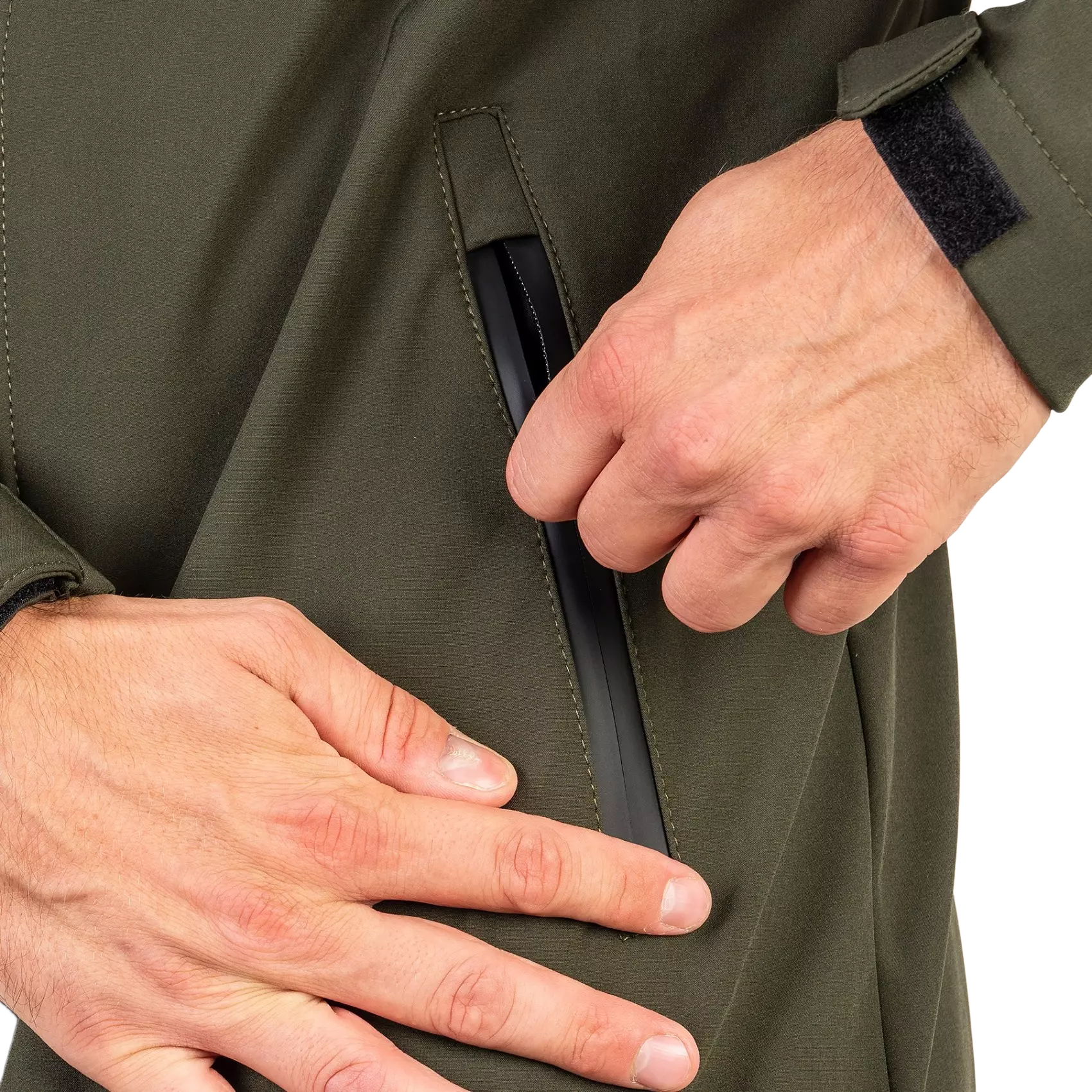 PROS 729, Sport Softshell-Jacke, Grün, image 5