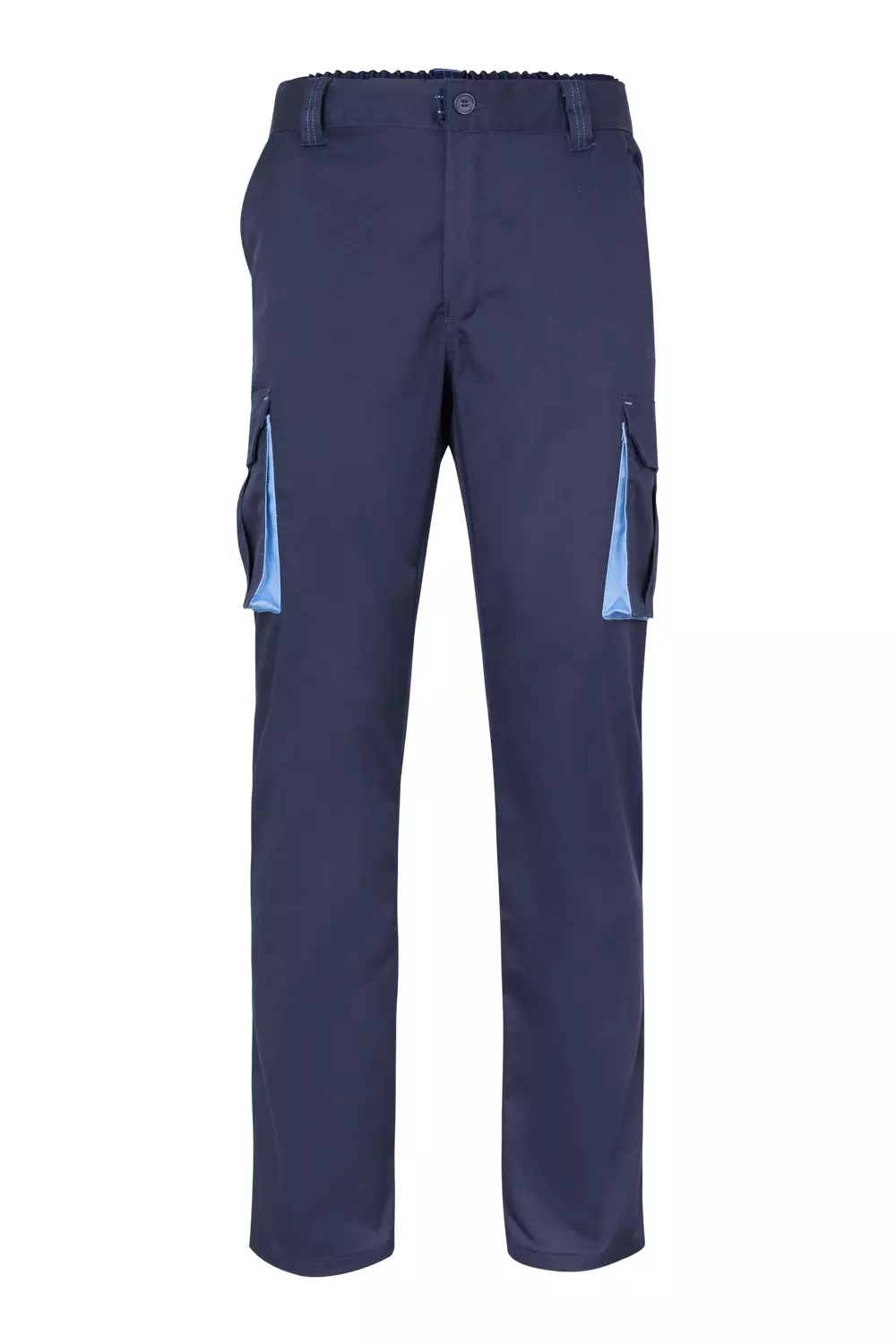 Velilla 103004-61-05, Arbeitshose, Marineblau/Himmelblau, image 1