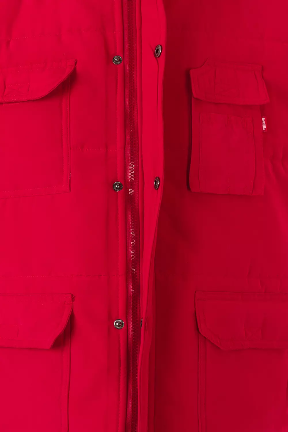 Velilla 108-12, Work Vest, Red, image 4