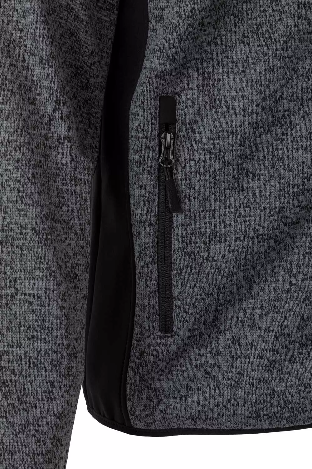 Velilla 206008-08-00, Work Jacket, Heather Grey/Black, image 3