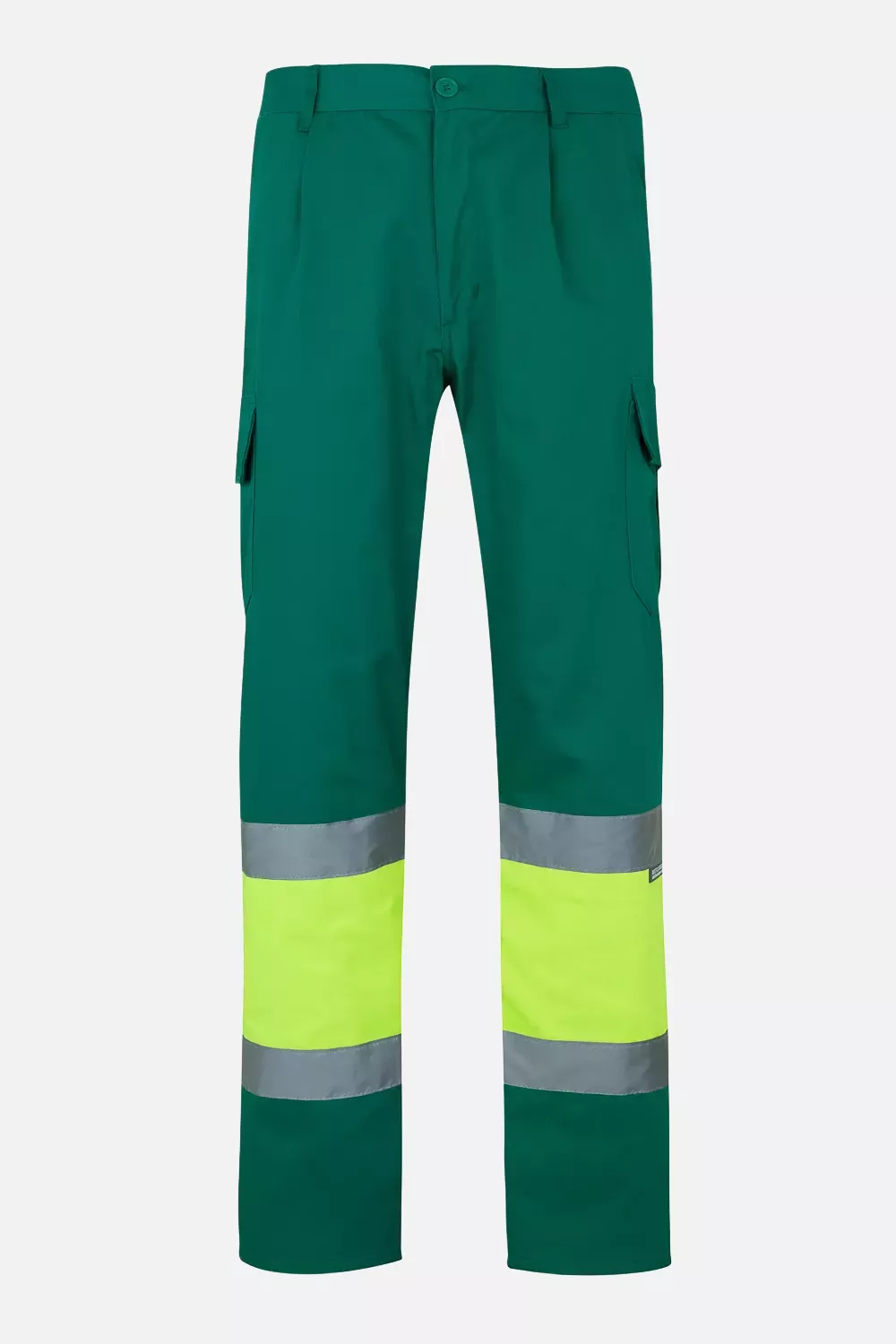 Velilla 0157-02-20, Warnschutzhose, Grün/Warngelb, image 1