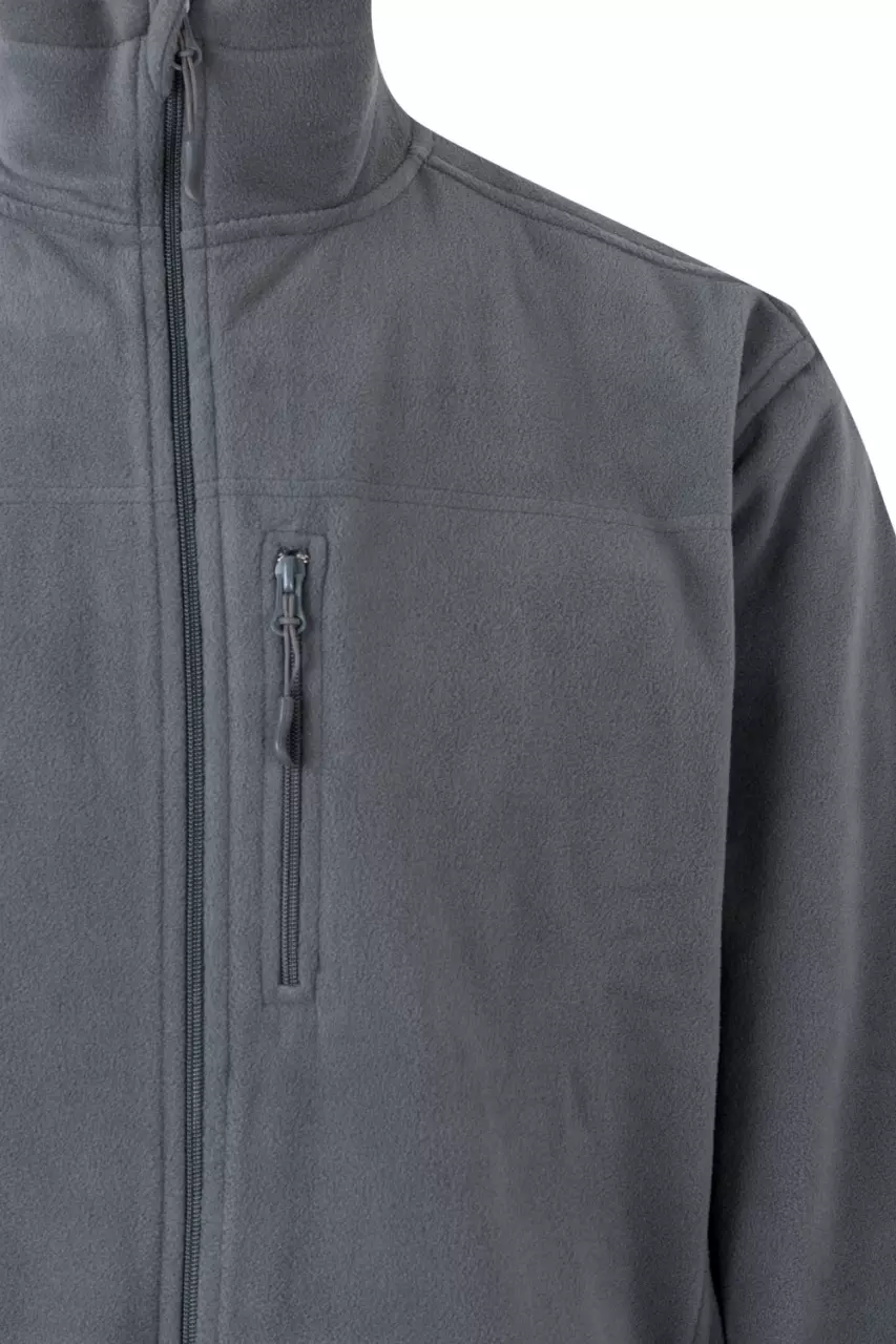 Velilla 201502-08, Fleece Jacket, Grey, image 2, gallery thumbnail