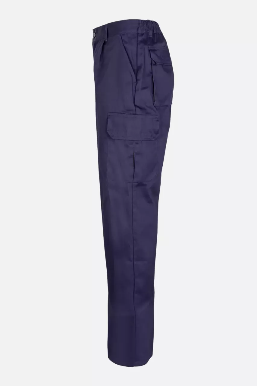 Velilla 345-01, Work Trousers, Marine Blue, image 4, gallery thumbnail