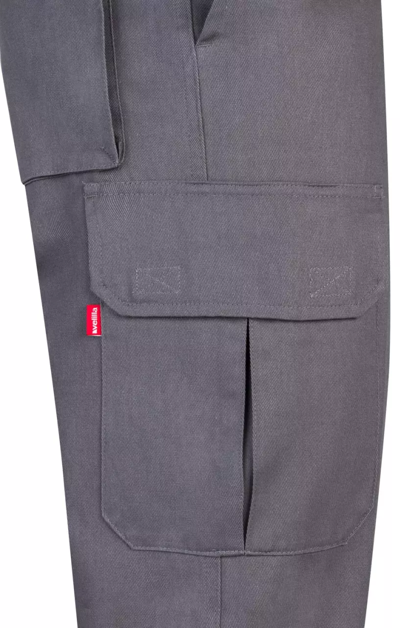 Velilla 103013-08, Work Trousers, Grey, image 5, gallery thumbnail