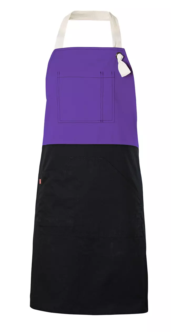 Velilla 404210B-26, Work Apron, Violet/Black