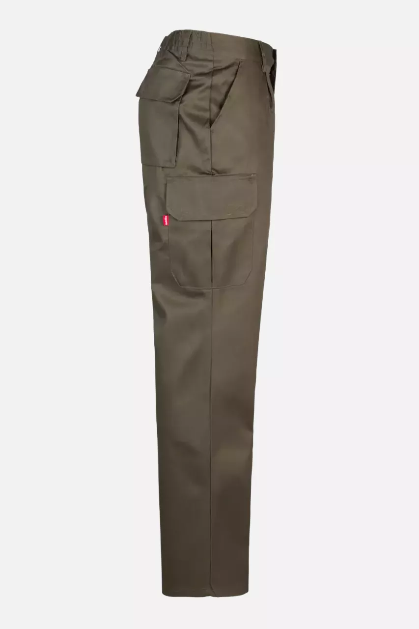 Velilla 345-03, Work Trousers, Khaki Green, image 5, gallery thumbnail
