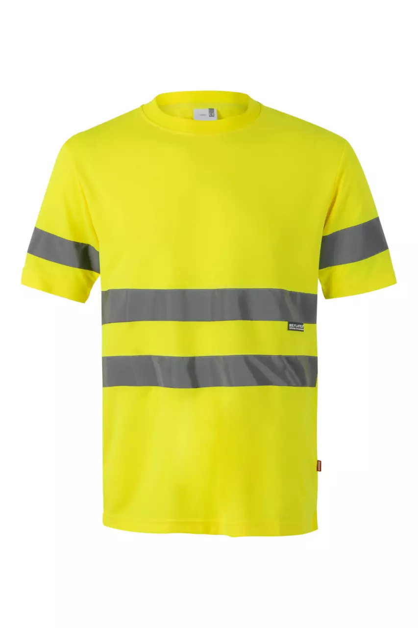 Velilla 305602-20, High-Vis Short Sleeve T-Shirt, Hi-Vis Yellow