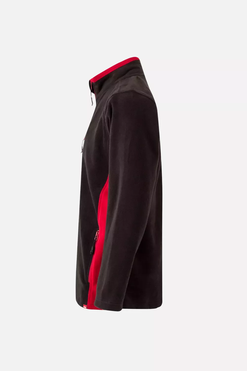 Velilla 201504-00-12, Fleece Jacket, Black/Red, image 2