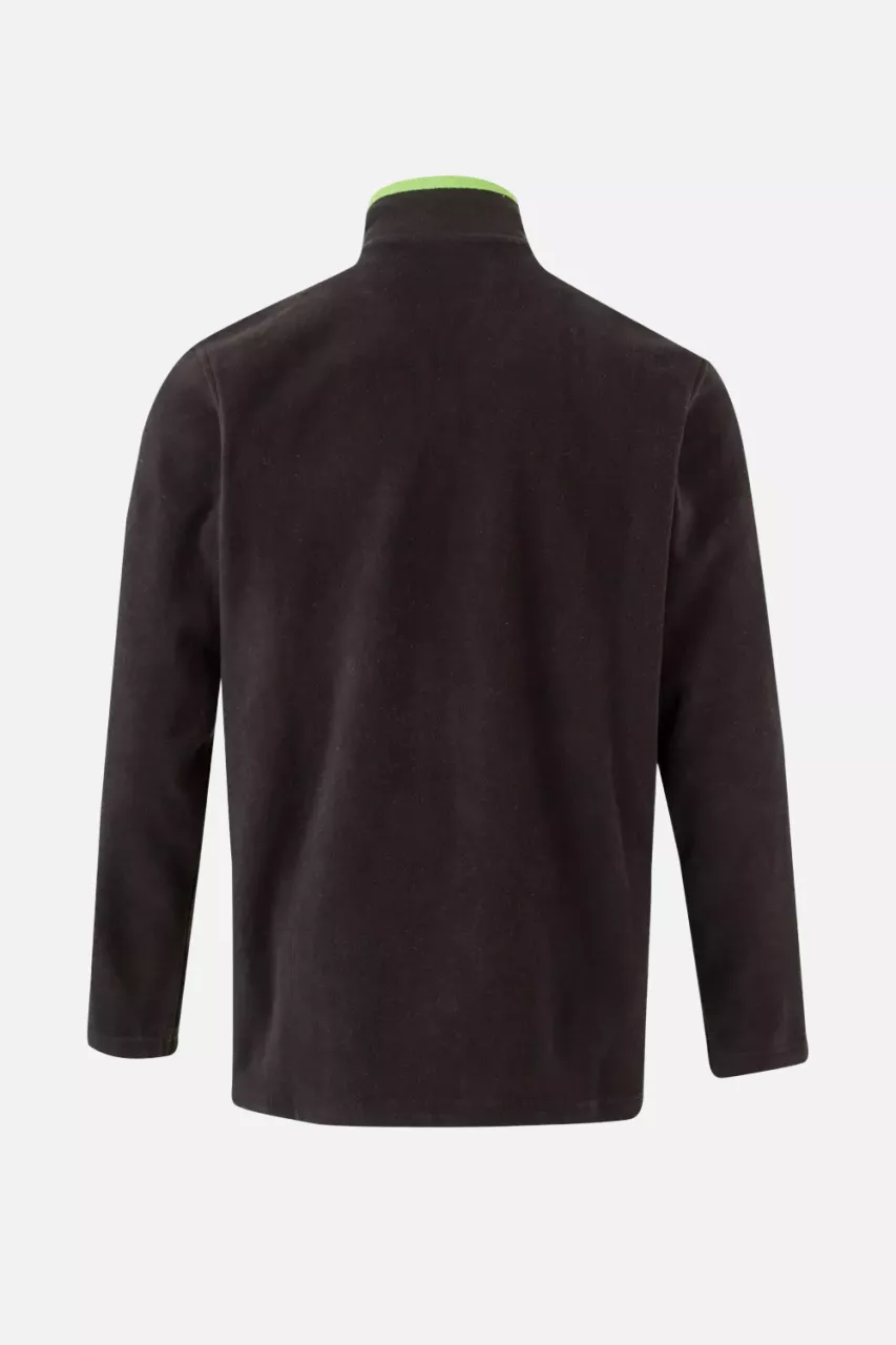 Velilla 201504-00-25, Fleecejacke, Schwarz/Limegrün, image 3, gallery thumbnail