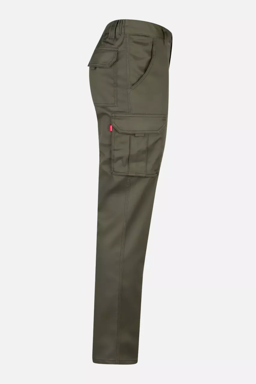 Velilla 103002S-03, Work Trousers, Khaki Green, image 2, gallery thumbnail