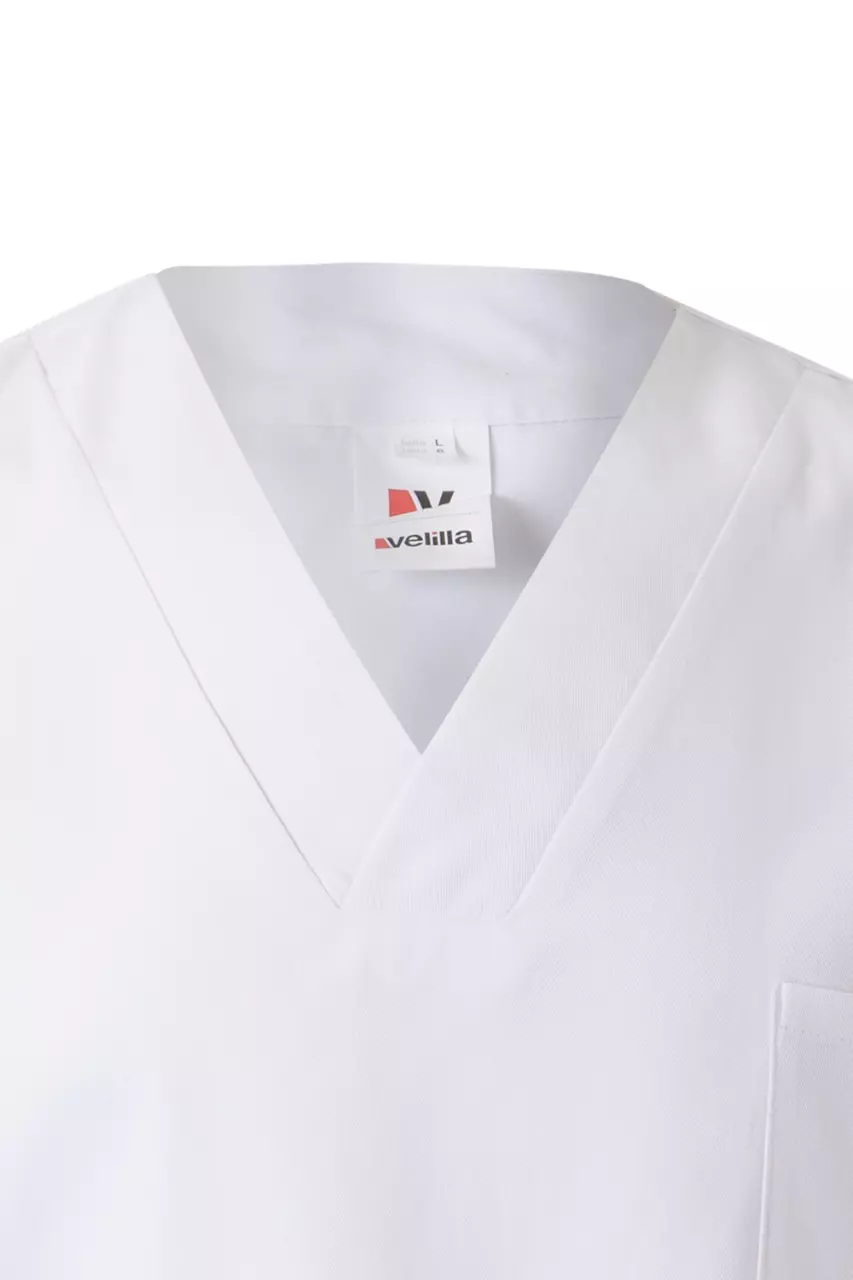 Velilla 535205-07, Work Tunic, White, image 2, gallery thumbnail
