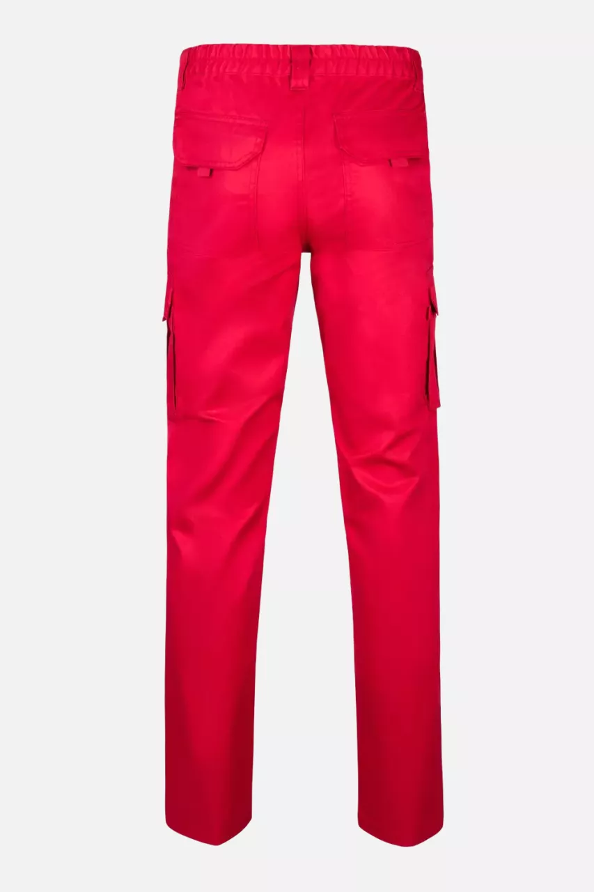 Velilla 103001-12, Work Trousers, Red, image 3, gallery thumbnail