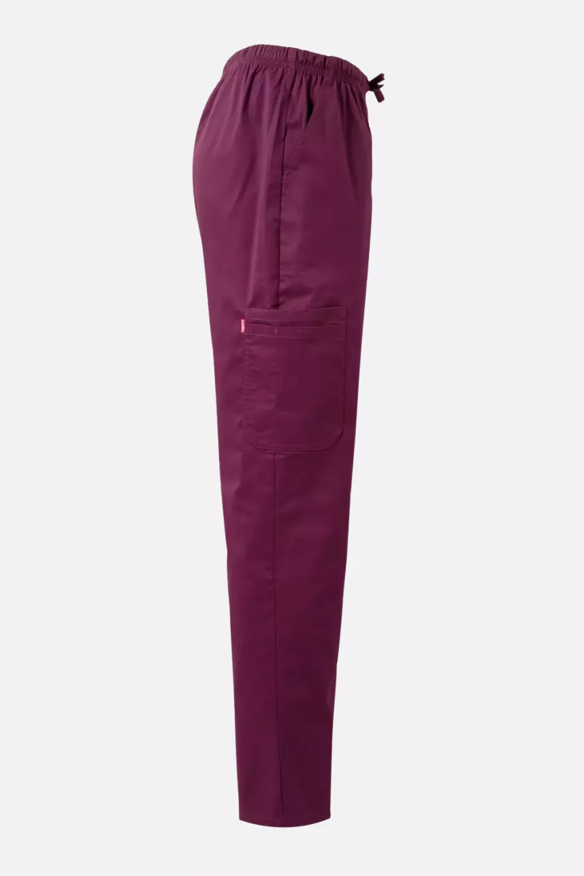 Velilla 533006S-68, Work Trousers, Aubergine, image 2, gallery thumbnail