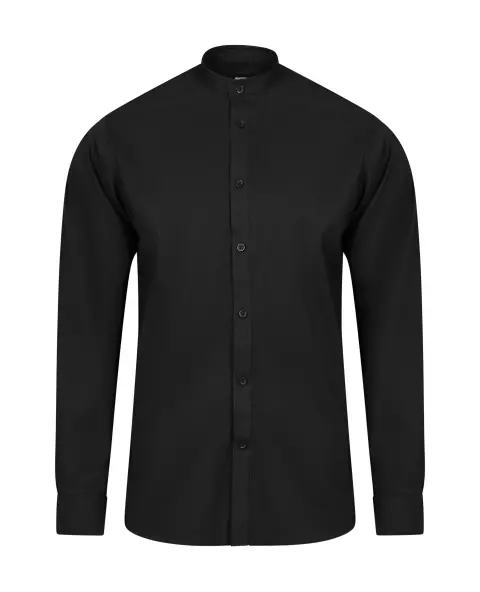Velilla Long Sleeved Work Shirt, Black