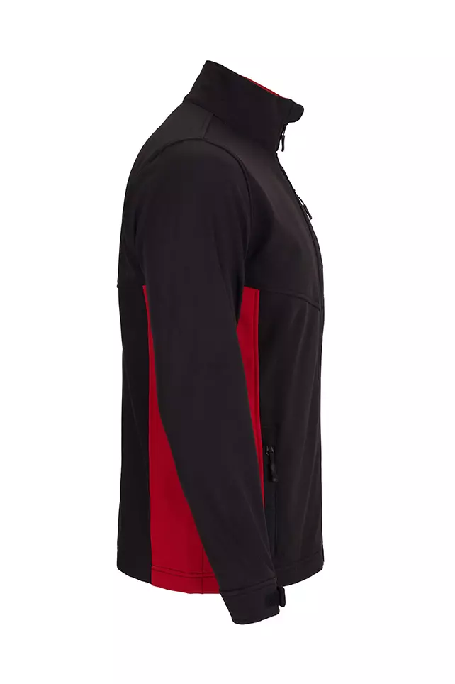 Velilla 106004-00-12, Work Jacket, Black/Red, image 5, gallery thumbnail