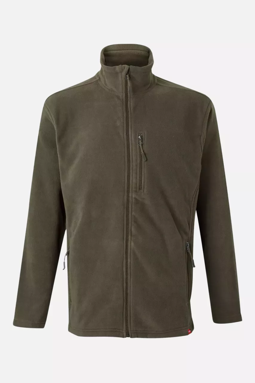 Velilla 201502-03, Fleece Jacket, Khaki Green, image 1, gallery thumbnail