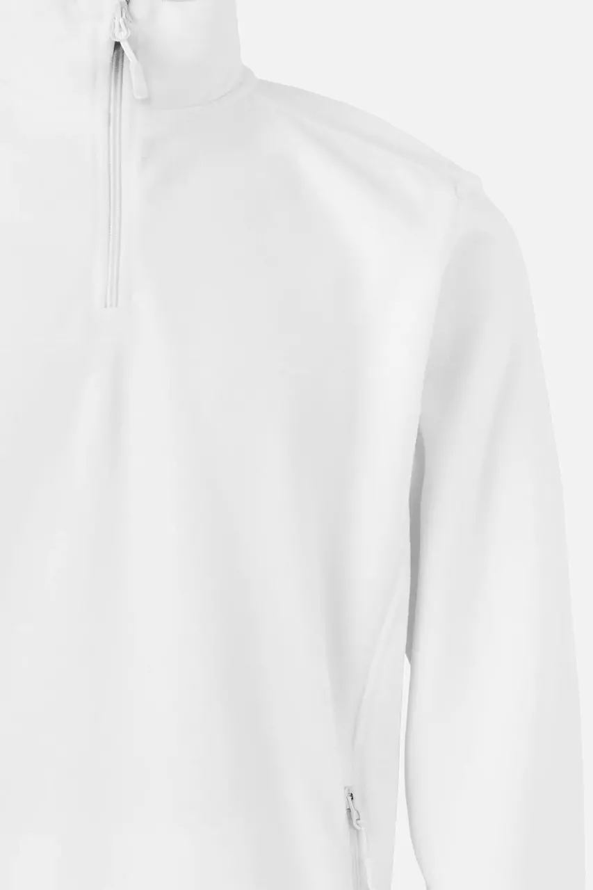 Velilla 201501-07, Fleece Jacket, White, image 3, gallery thumbnail