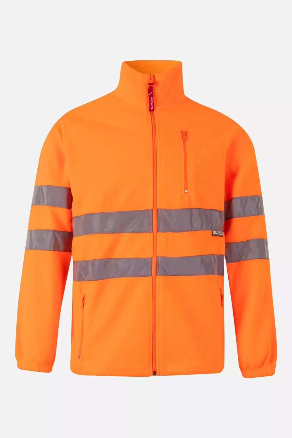 Velilla 181-19, High-Vis Fleece Jacket, Hi-Vis Orange, image 1