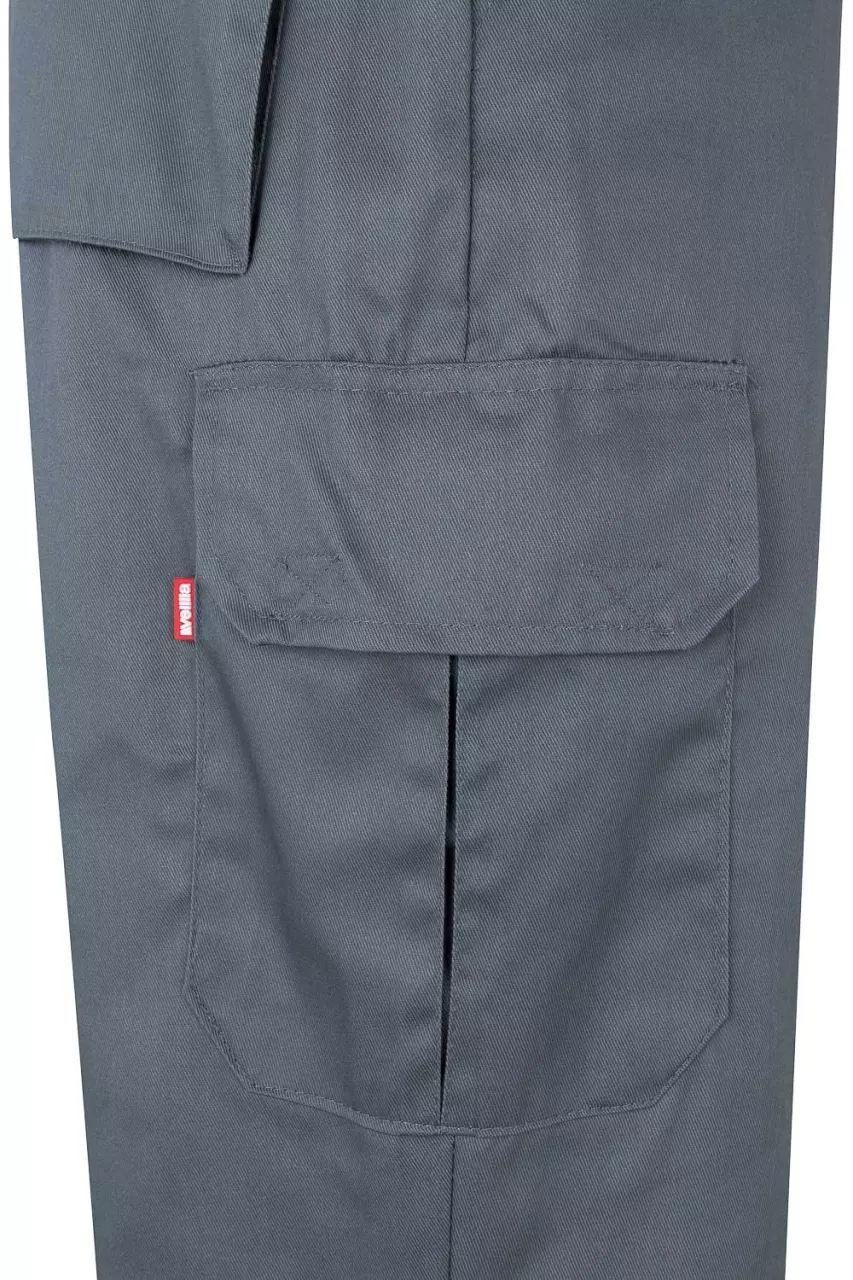 Velilla 0157-08-20, Warnschutz-Hose, Grau/Warngelb, image 7, gallery thumbnail