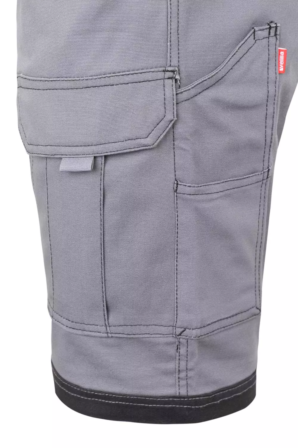 Velilla 103029S-08-00, Work Shorts, Grey/Black, image 4