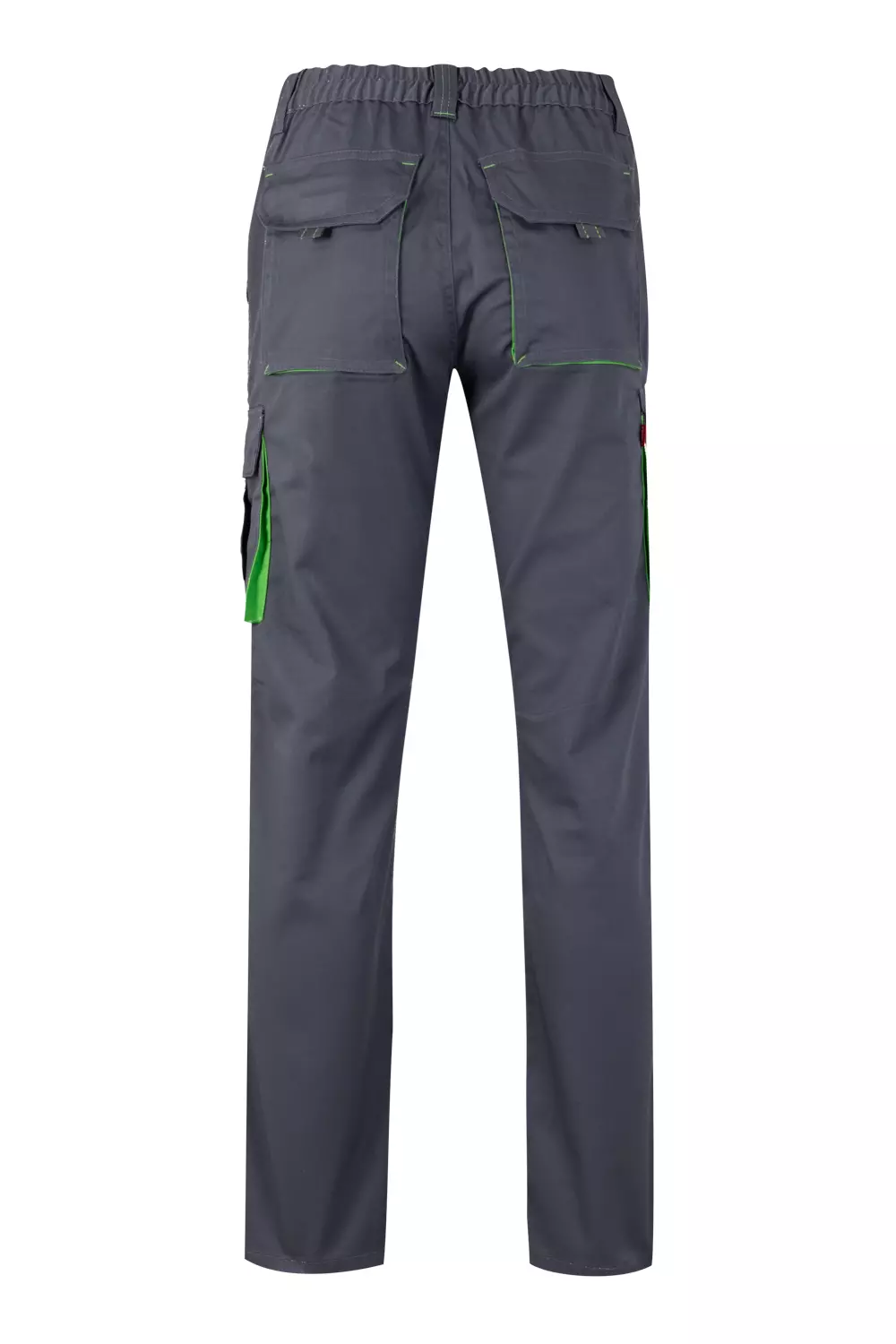 Velilla 103024S-08-25, Work Trousers, Grey/Lime Green, image 3