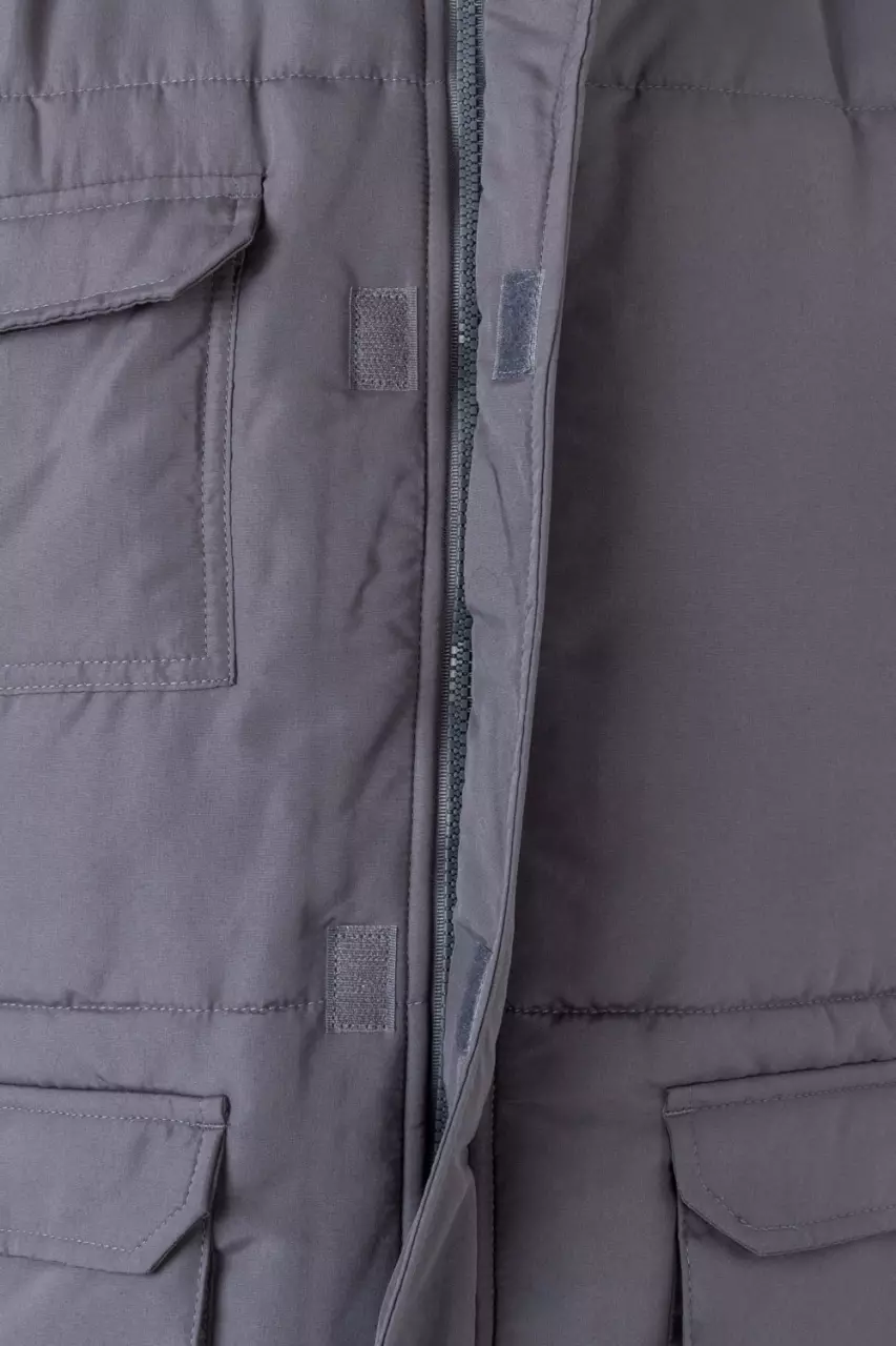 Velilla 205901-08, Padded Work Vest, Grey, image 4, gallery thumbnail