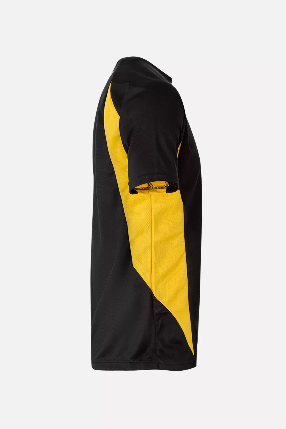 Velilla 105501-00-17, Arbeits-T-Shirt, Schwarz/Gelb, image 2