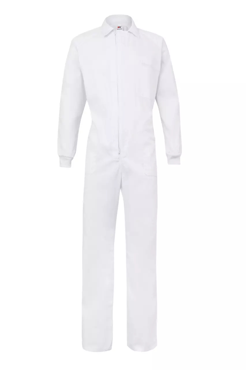 Velilla 214-07, Work Overall, White, image 1, gallery thumbnail