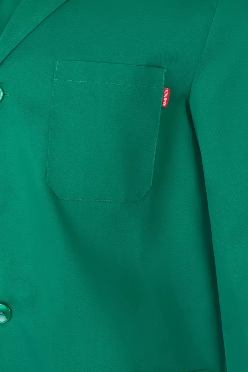 Velilla 700-02, Work Coat, Green, image 4, gallery thumbnail