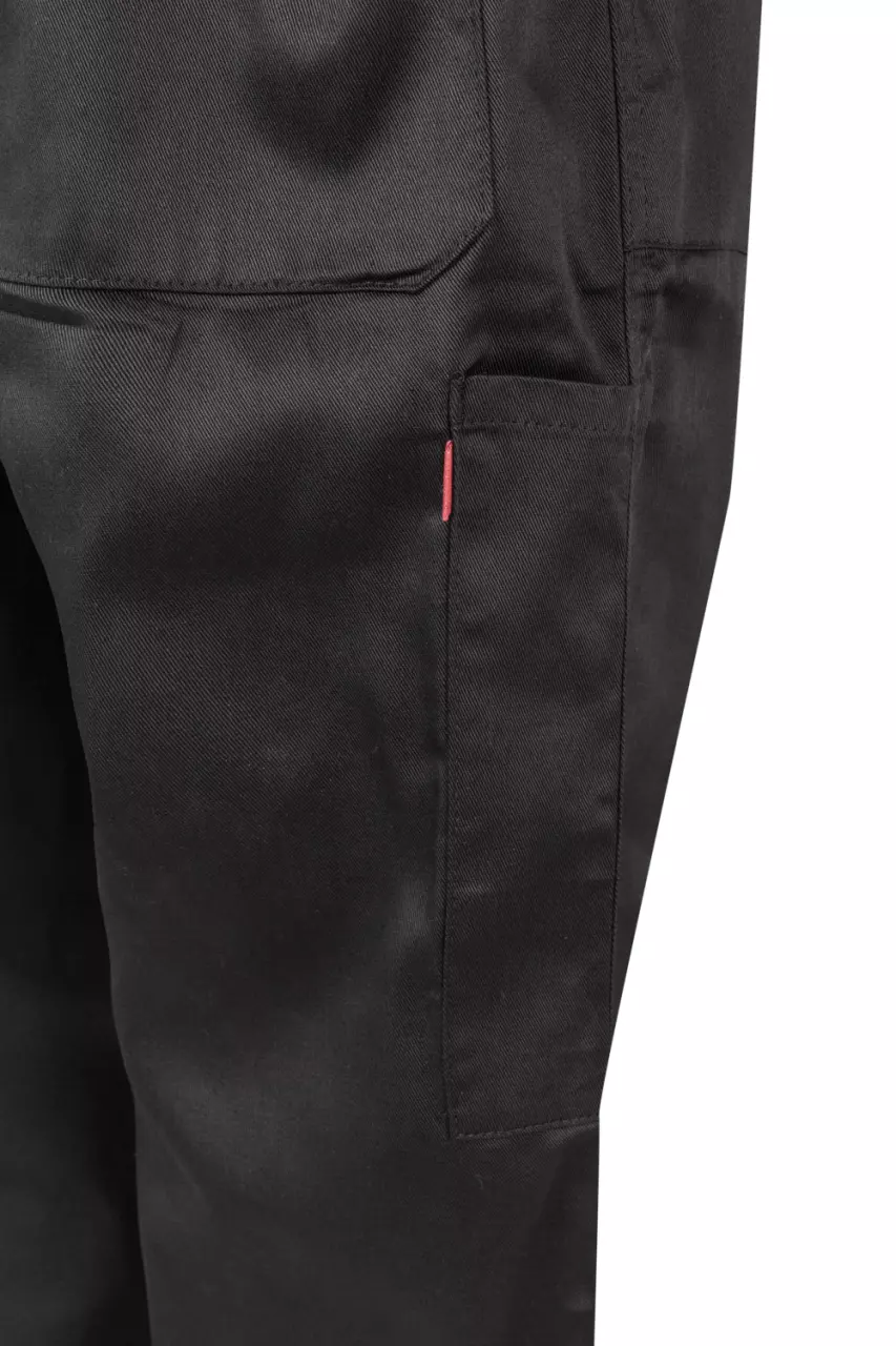 Velilla 214-00, Work Overall, Black, image 2, gallery thumbnail