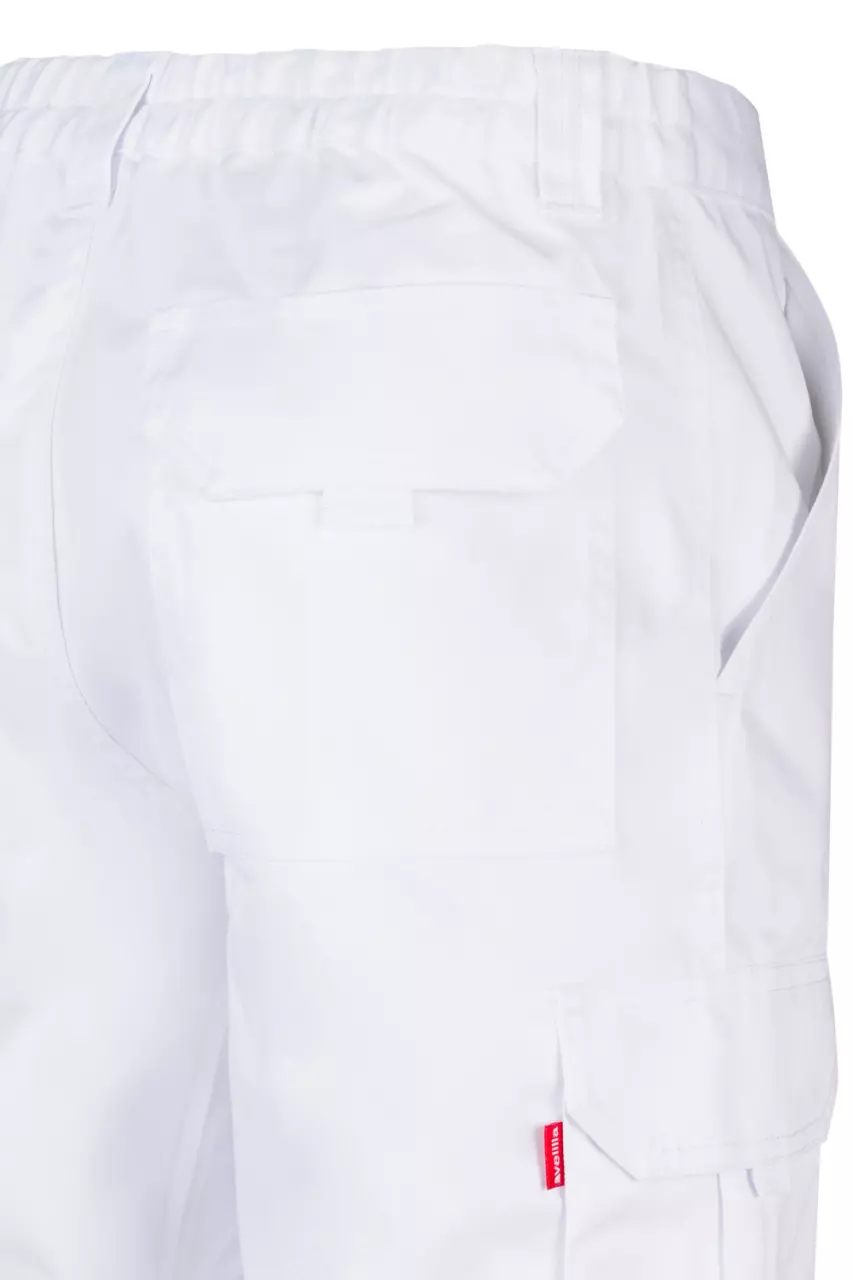 Velilla 103001-07, Work Trousers, White, image 3, gallery thumbnail
