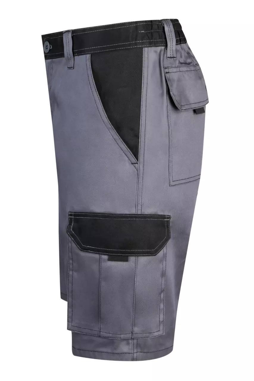 Velilla 103021B-08-00, Work Shorts, Grey/Black, image 5, gallery thumbnail