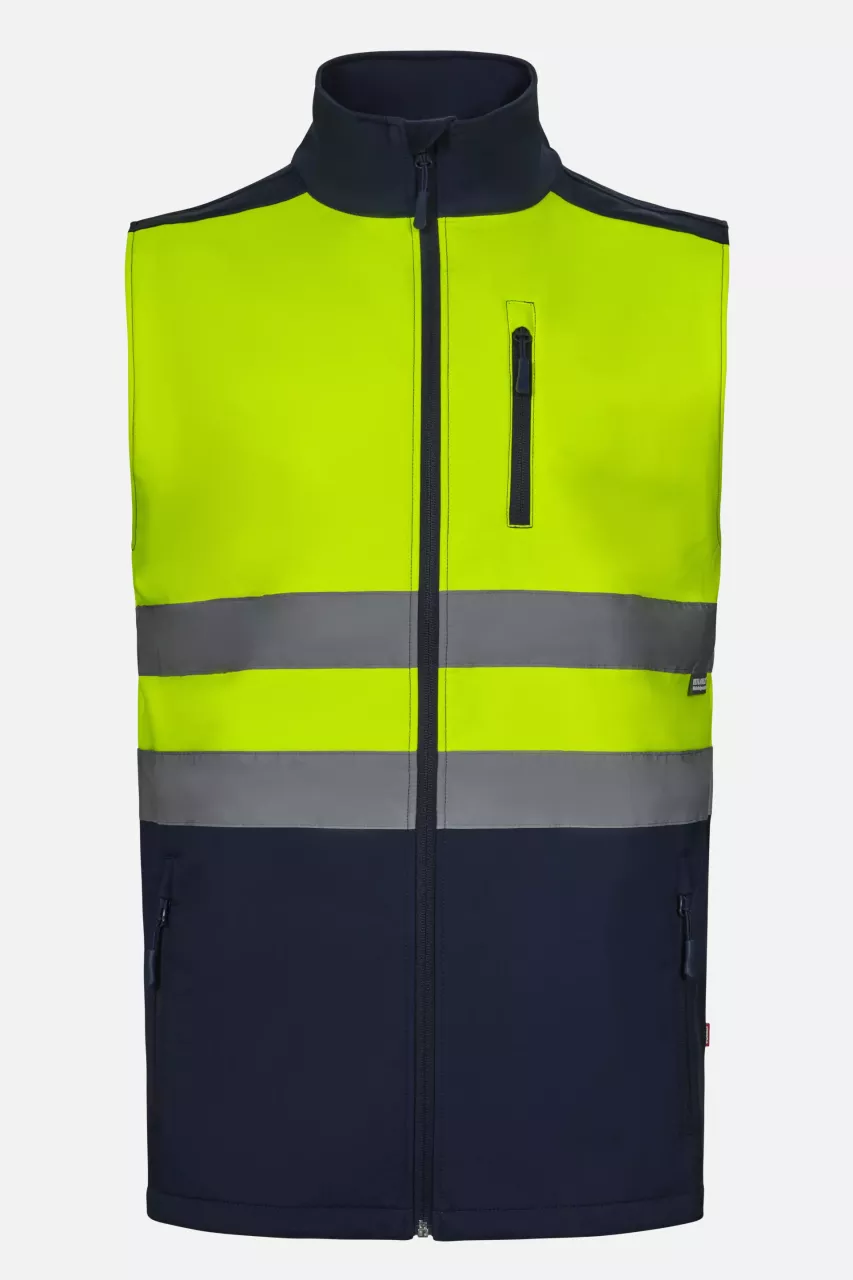Velilla 305906-61-20-2, Warnweste, Größe 4XL/5XL, Marineblau/Warngelb, image 1, gallery thumbnail