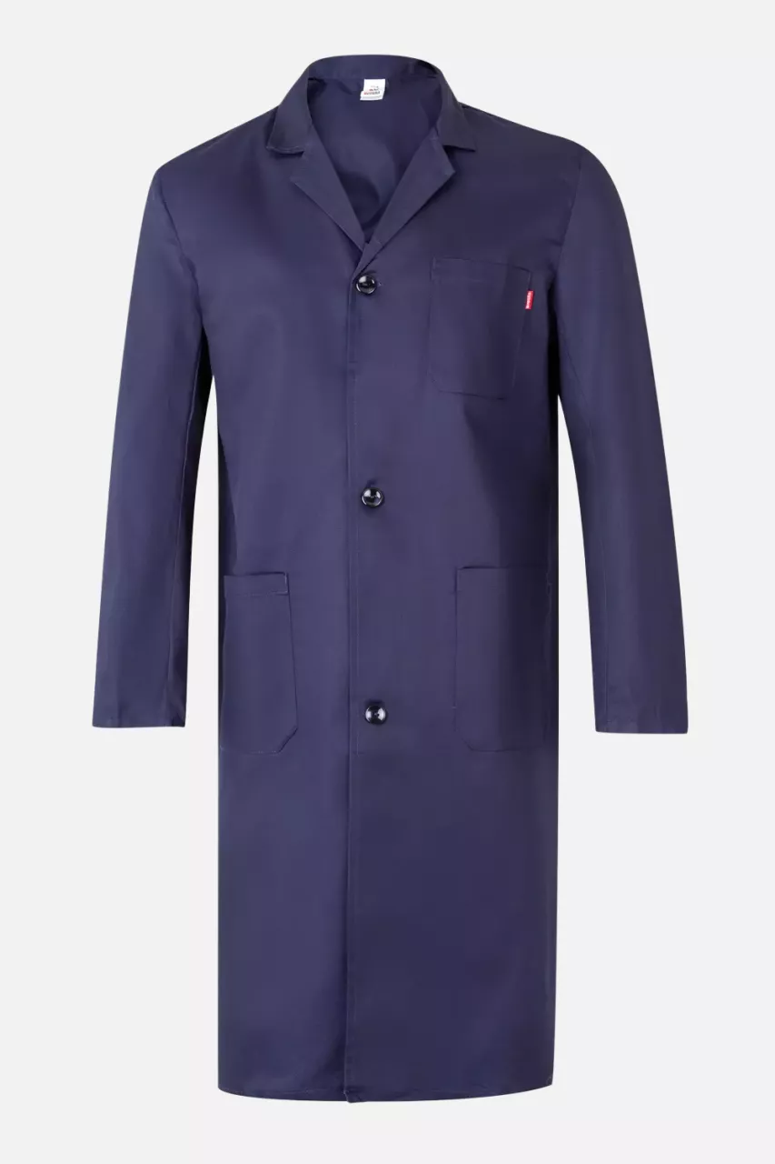 Velilla 700-01, Work Coat, Marine Blue, image 1, gallery thumbnail