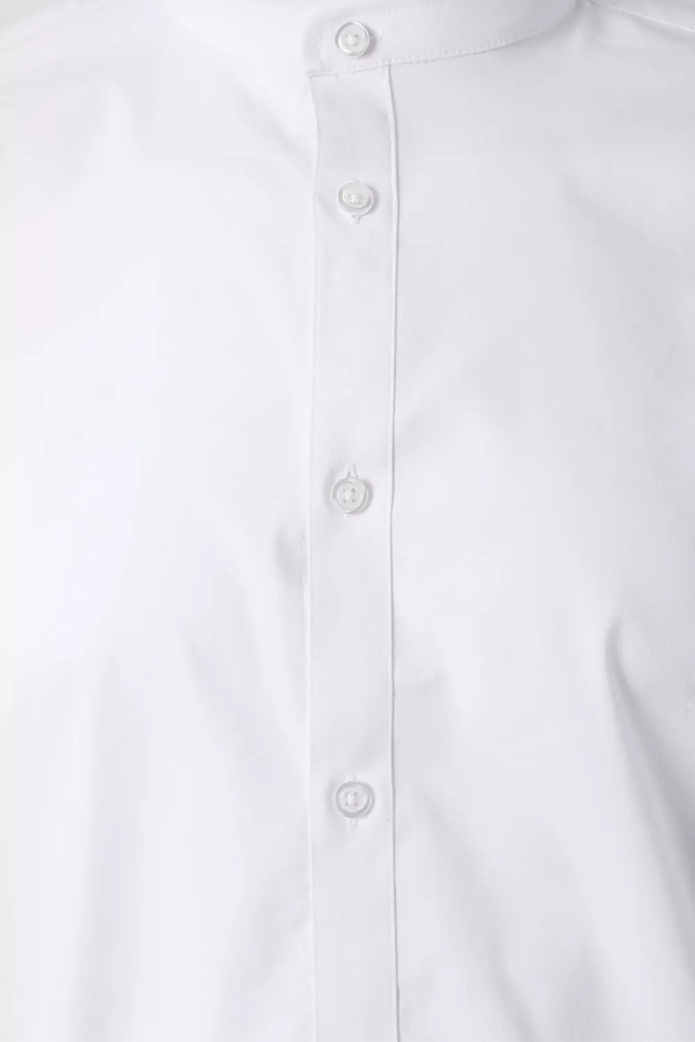 Velilla 405013S-07, Langarm-Stehkragen-Arbeitshemd, Weiß, image 6