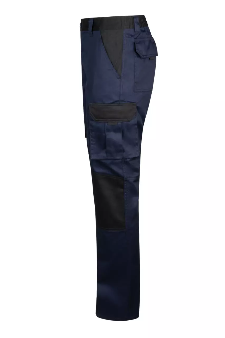Velilla 103020B-61-00, Work Trousers, Navy Blue/Black, image 2, gallery thumbnail