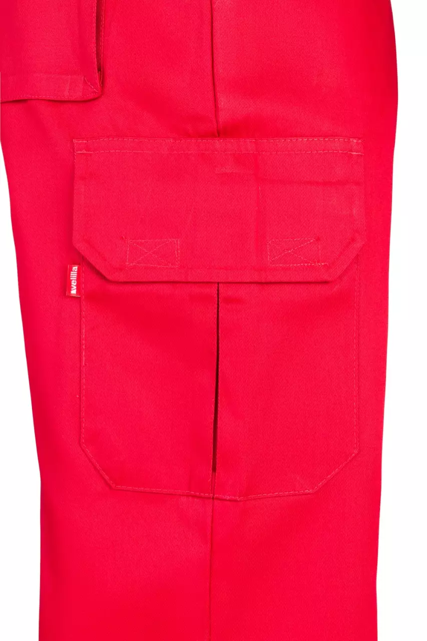 Velilla 345-12, Arbeitshose, Rot, image 2, gallery thumbnail
